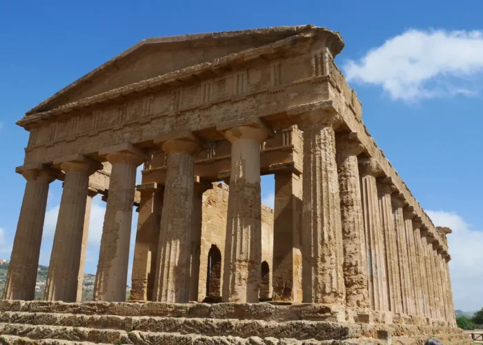 Templo da Concórdia no Vale dos Templos de Agrigento